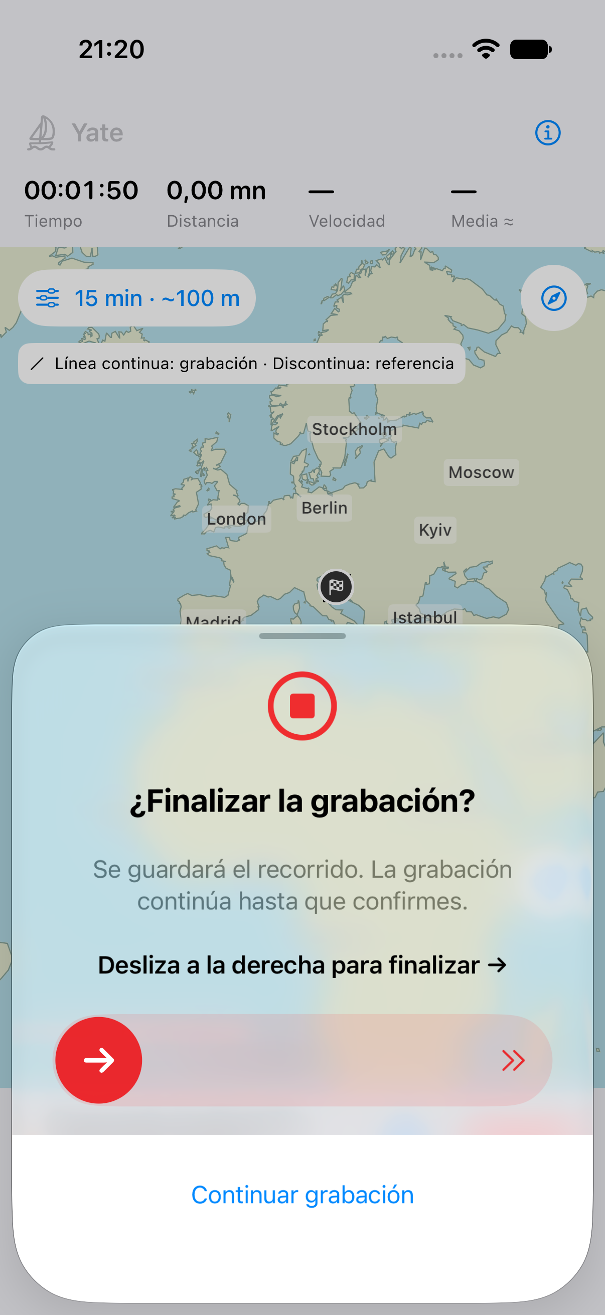 Termina cuando tú decidas