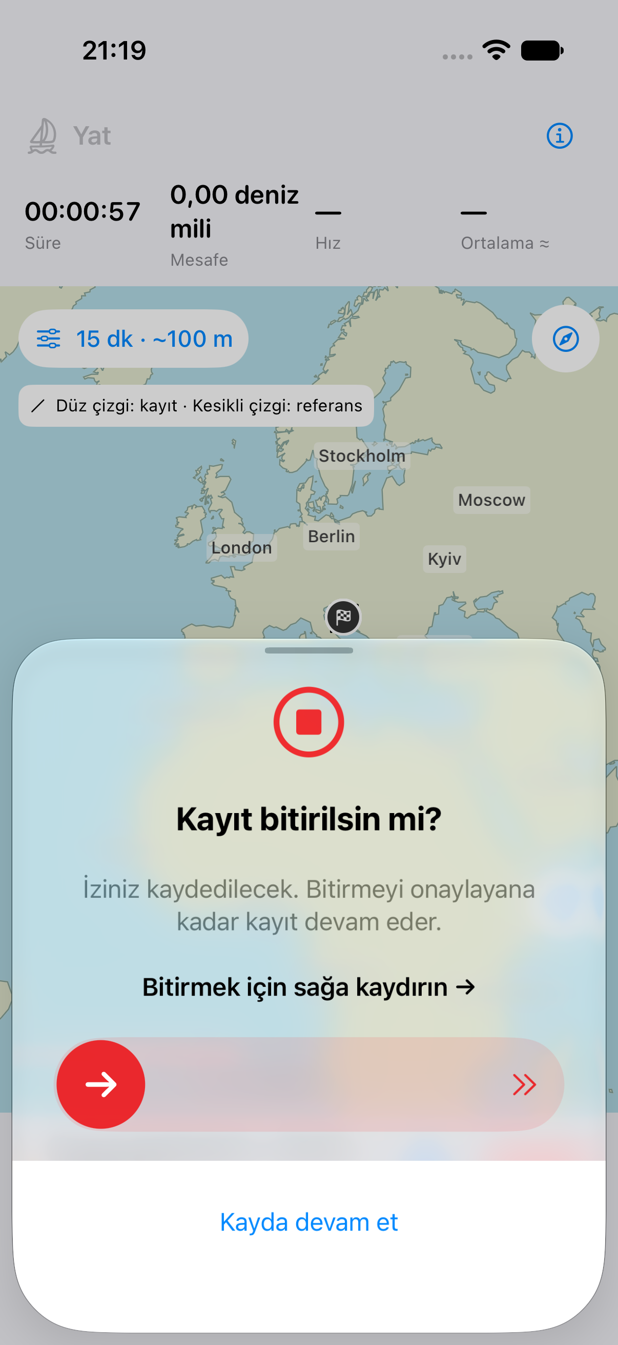 Kontrollü bir bitiş